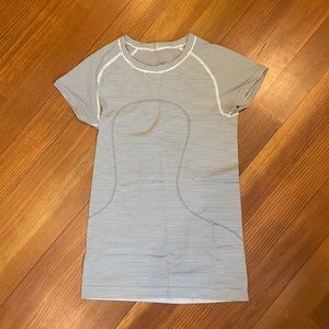 Lululemon Run Swiftly Text Short Sleeve